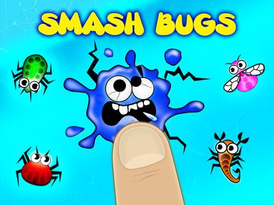 Bug Smashing toddler games