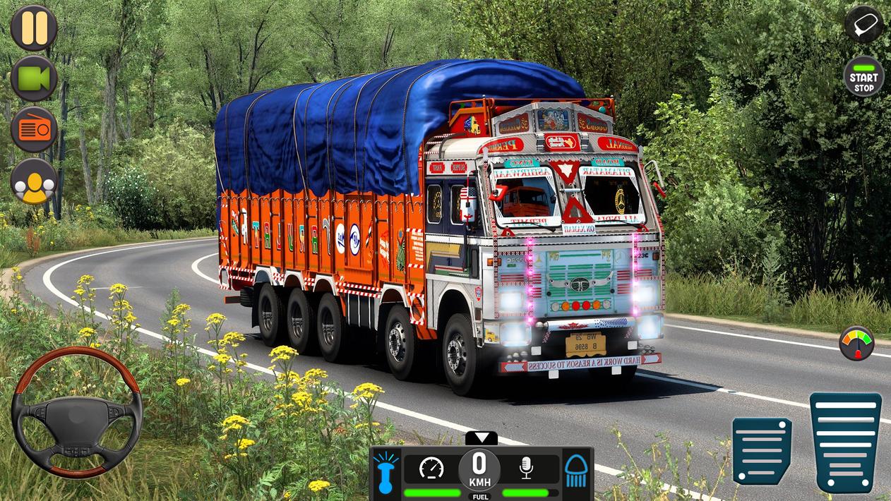 Indian Cargo Truck Game 3D