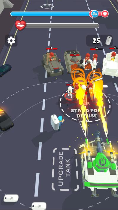 Tank Commander 3D: Army Rush!