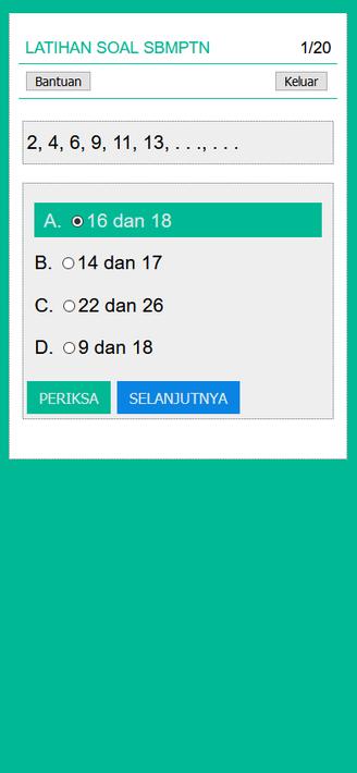 SUKSES SBMPTN 2022 - SOAL SOAL