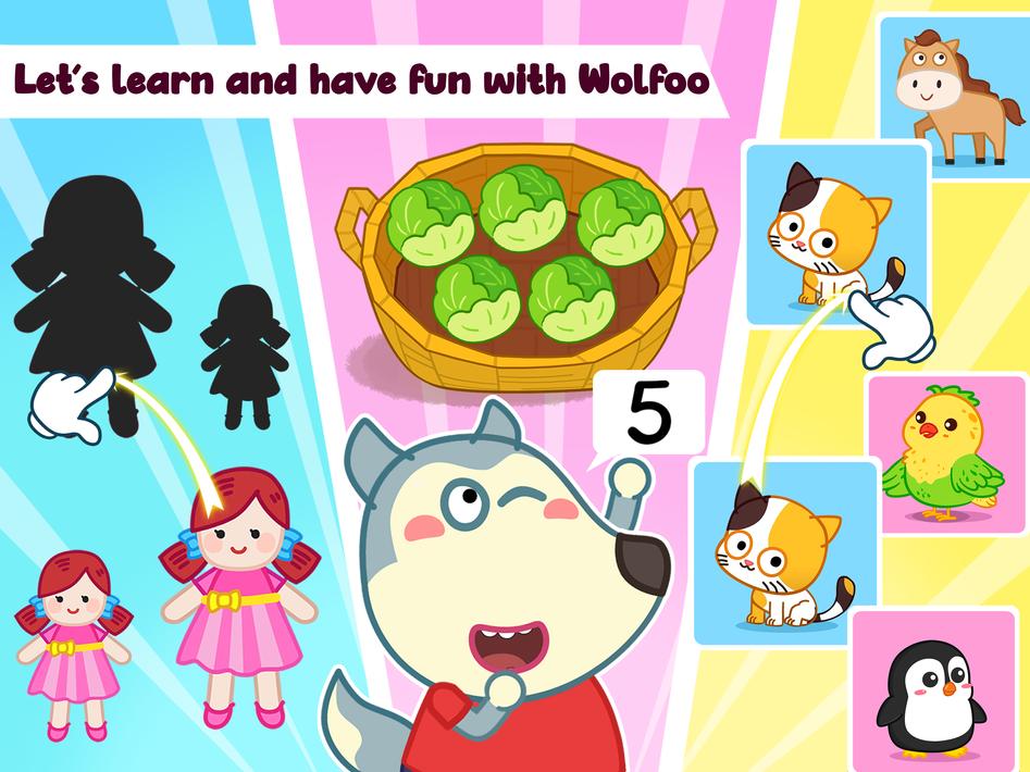 Wolfoo Math Game Baby Learning