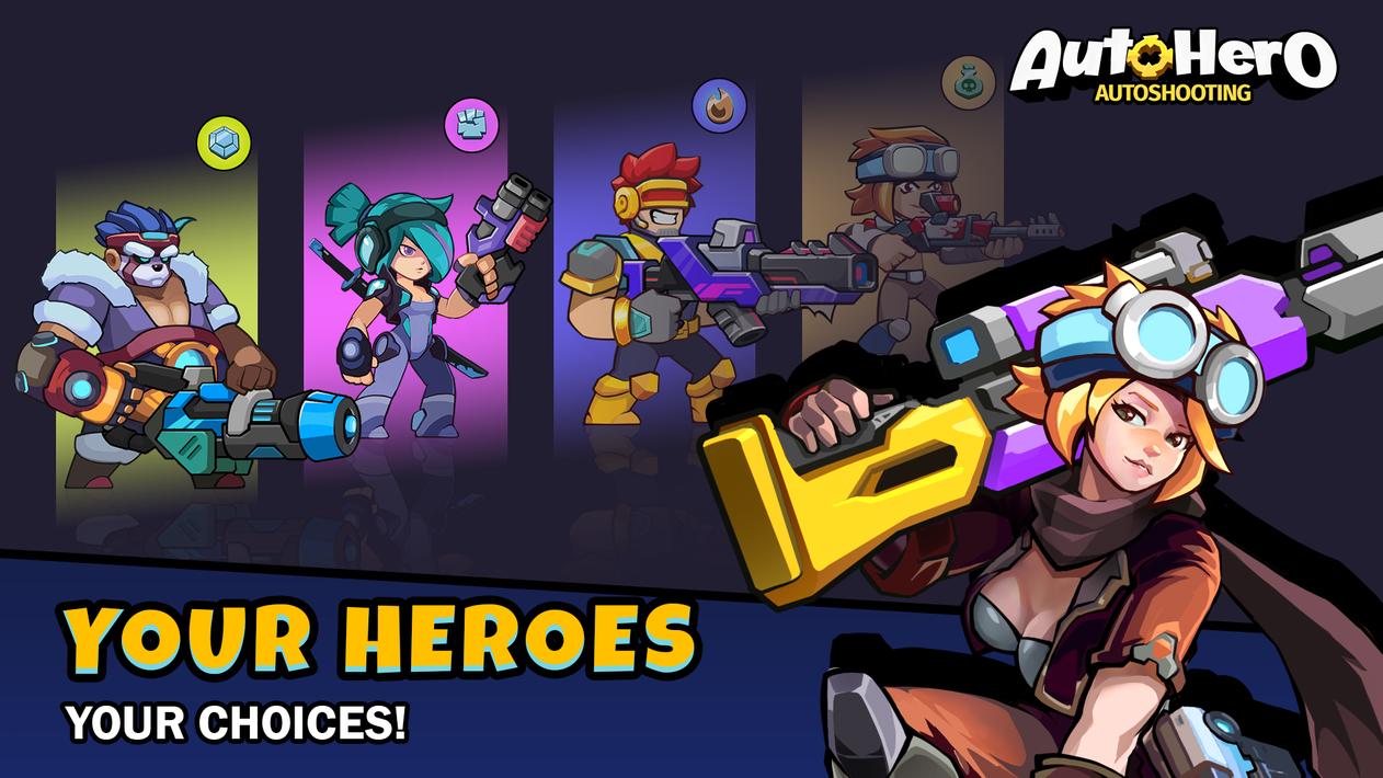 Auto Hero: Auto-shooting game