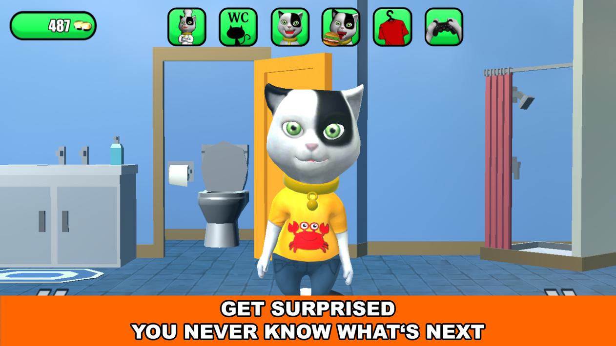 Talking Baby Cat Max Pet Games