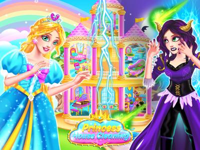 Princess Castle House Cleanup