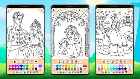 Princess Coloring Game