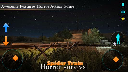 Horror Spider : Scary Train