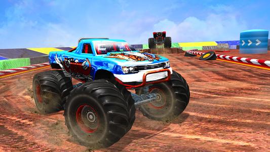 Fearless Monster Truck Game 3D