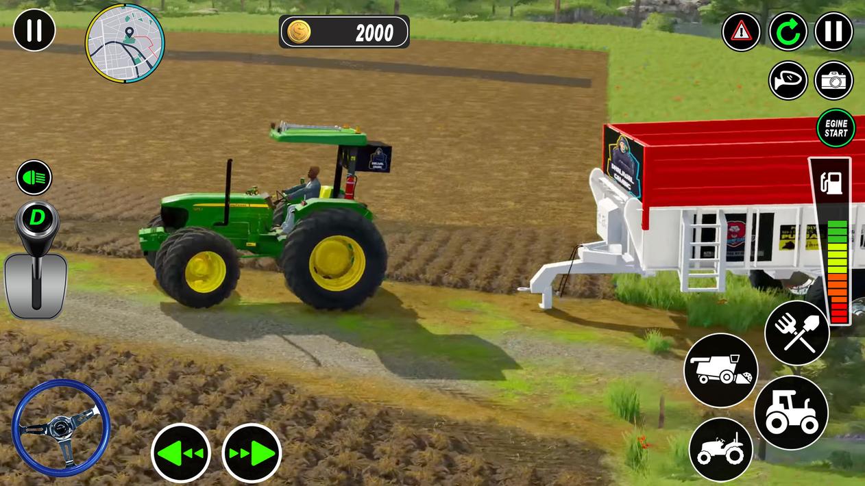 Tractor Farming Games 2023