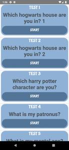 Hogwarts House Quiz