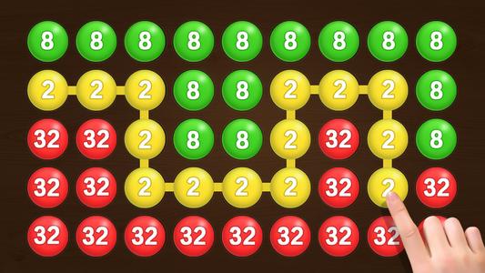 Bubble Pop-2048 puzzle