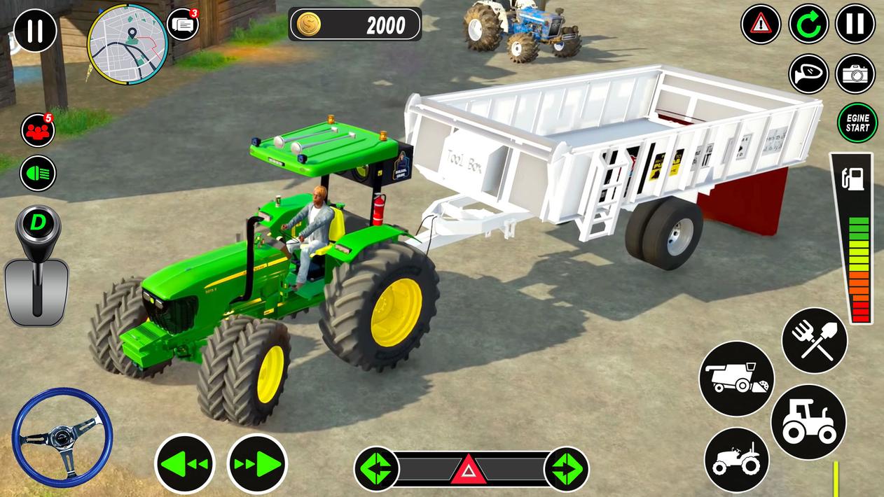 Tractor Farming Games 2023