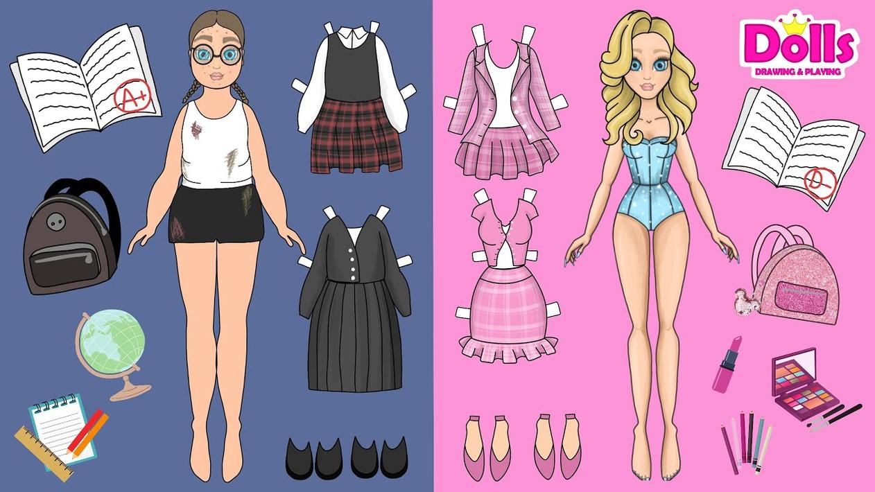 Chibi Dolls Dress Up Games