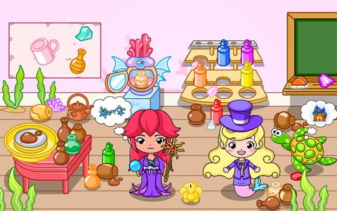 Mermaid Princess Town Design