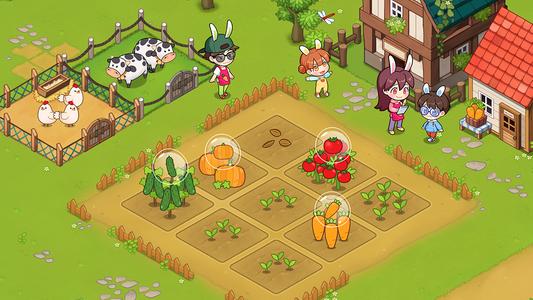 Rabbit Family's Carrot Farm
