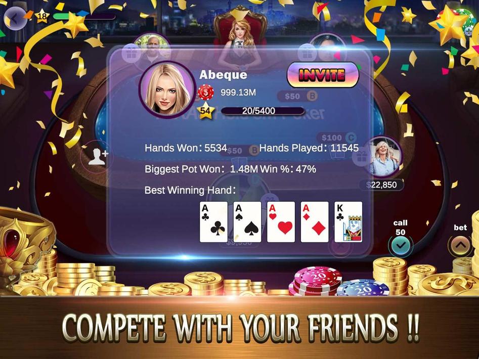 Poker Tycoon - Texas Hold'em Poker Casino Game