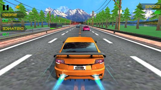 Highway Traffic Drift Cars Racer