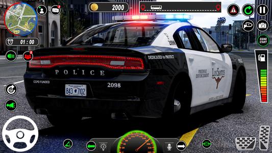 Drive Police Parking Car Games