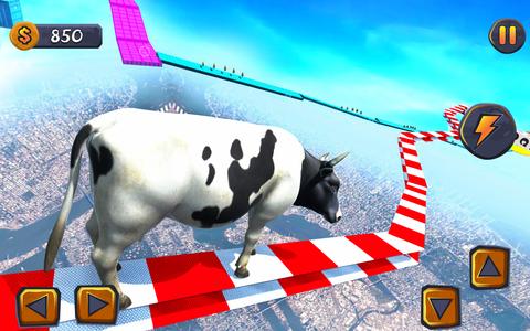 Epic Cow Ramp Rush Run Game