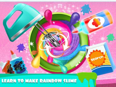 Rainbow Slime Simulator Games