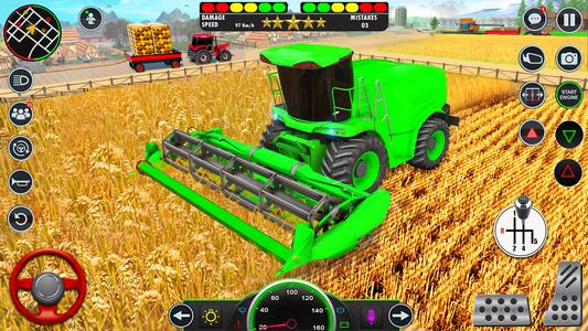 Real Tractor Driving Games