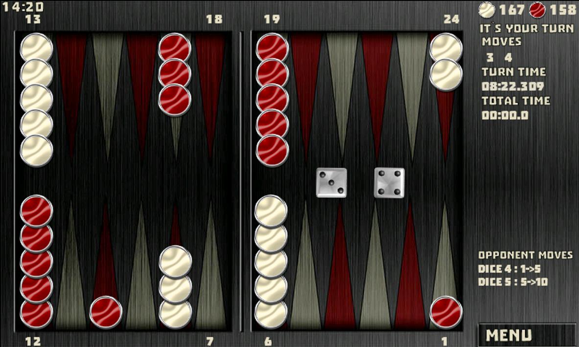 Backgammon - 18 Games