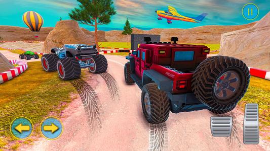 Monster Truck Stunts Car Games