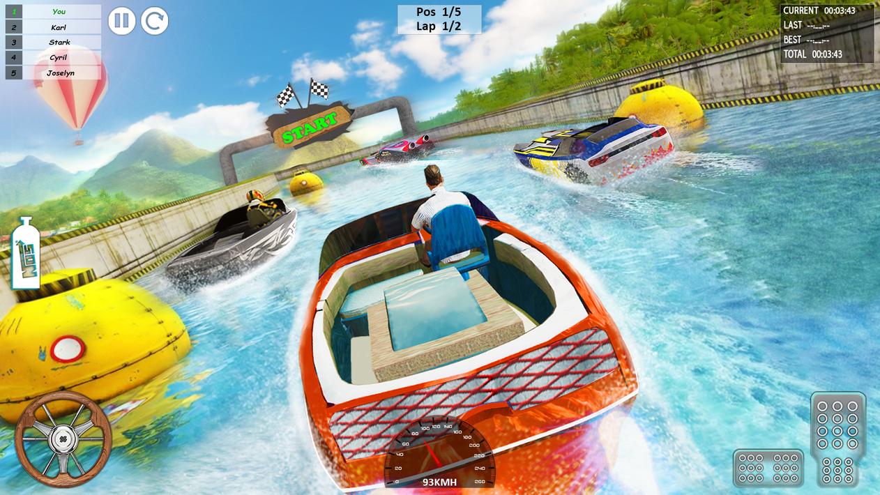 Speed Boat Racing