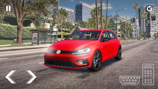 Racing Volkswagen Golf R Ride