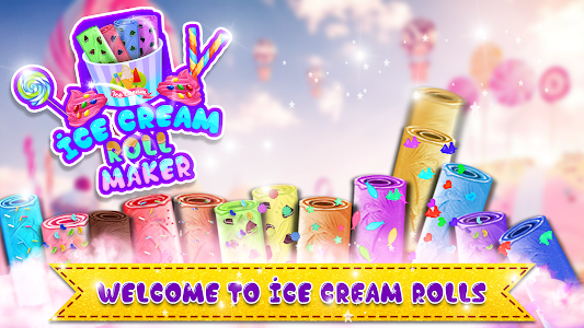 Ice Cream Roll: Cupcake Games