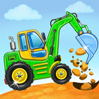Truck games for kids - builder