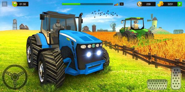 Tractor Farm Simulator Games