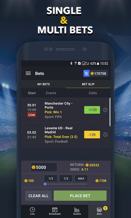 Sports Betting Game - BETUP