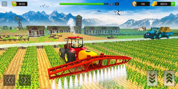 Tractor Farm Simulator Games