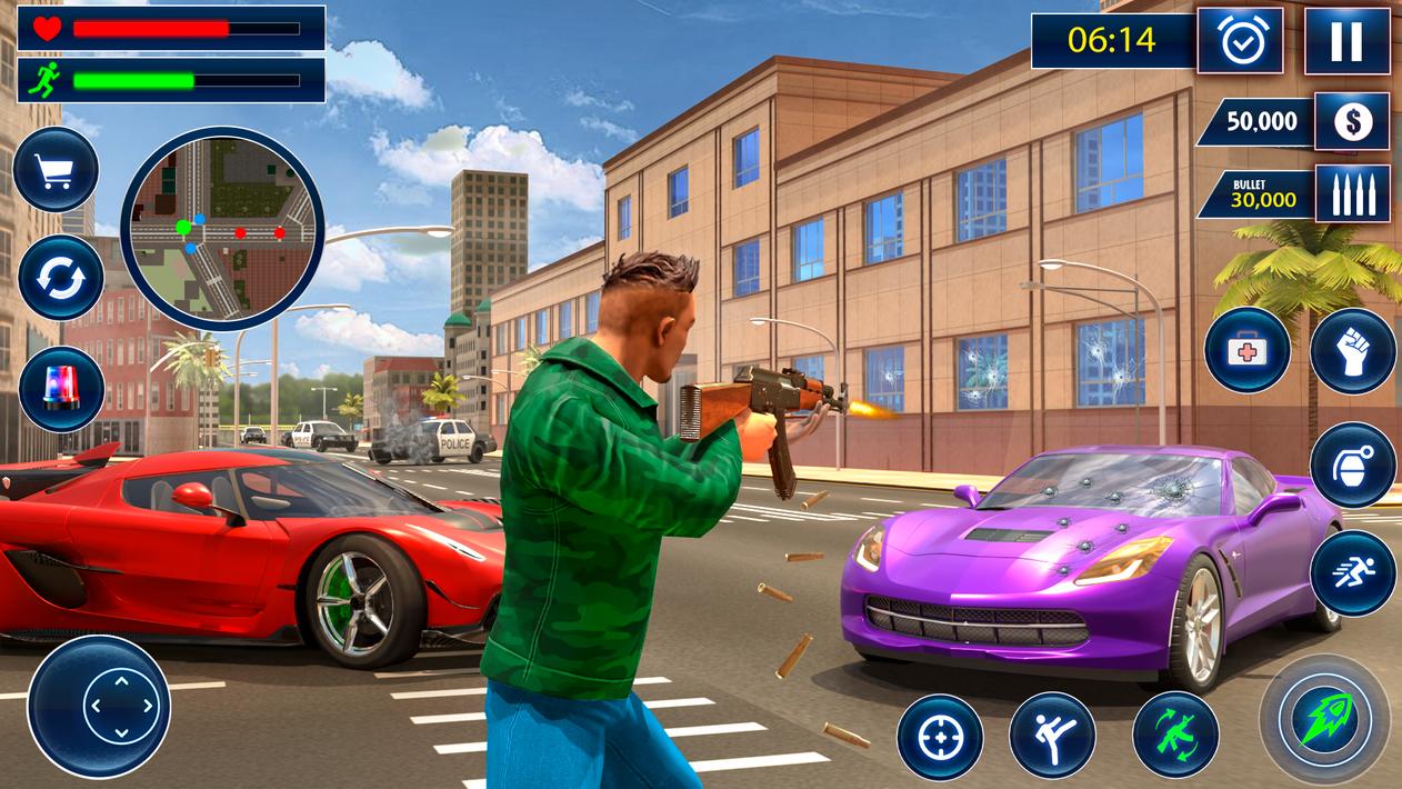 Gangster Vegas Crime Car Games