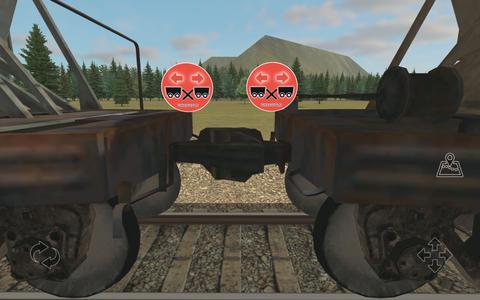 Train and rail yard simulator