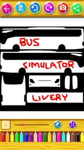 Mewarnai Livery Bus Simulator