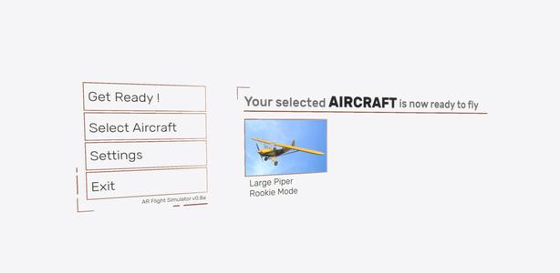 AR Flight Simulator Basic