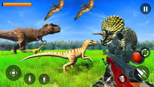 Dinosaur Hunter Shooting Game