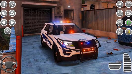 US Police Car Driver Car Game