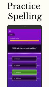 Spelling Quiz: Spell the words