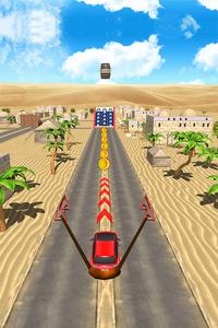 Car Stunts Slingshot Games