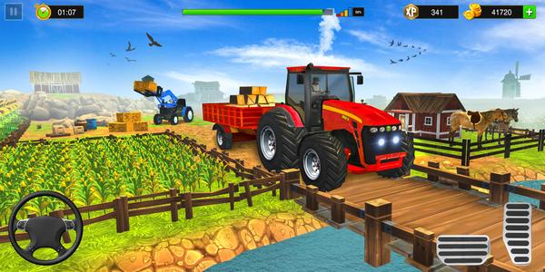 Tractor Farm Simulator Games