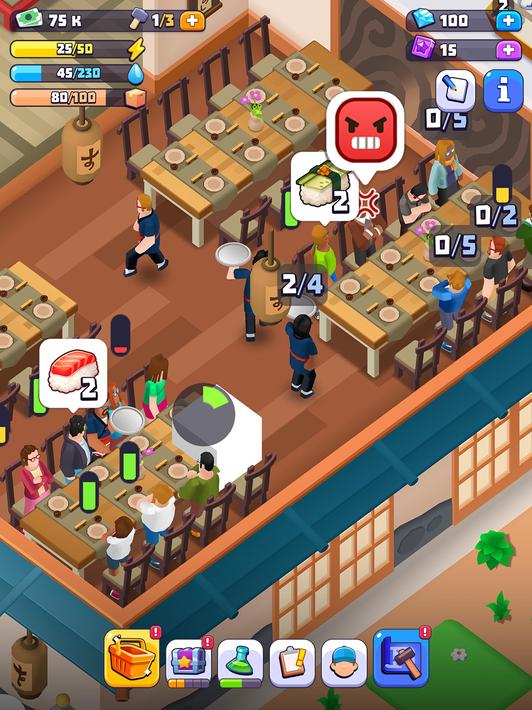 Sushi Empire Tycoon—Idle Game