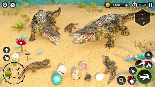 Hungry Animal Crocodile Games