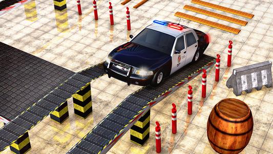 Police Car Parking Game