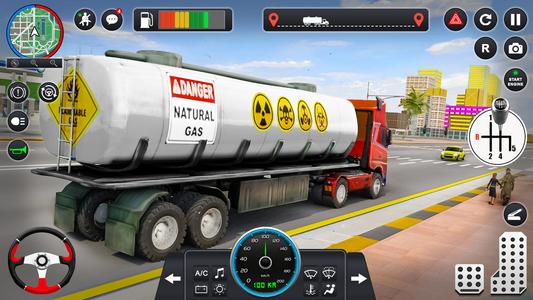 Oil Truck Games: Driving Games