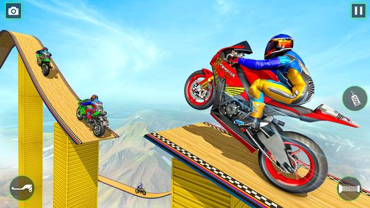 Mega Ramp Stunts Bike Games 3d