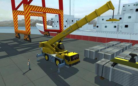 Mobile Crane Simulator