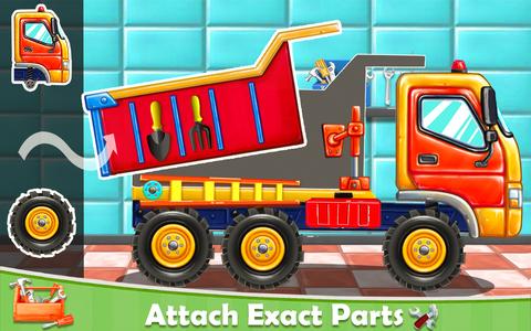 Truck Games for Kids - Station