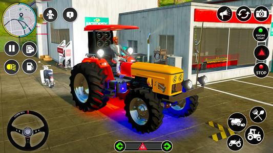 Indian Tractor Farming Games